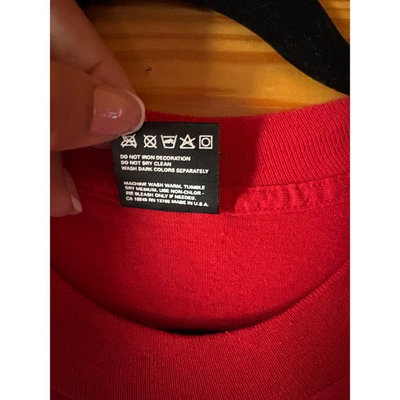 Vintage Fruit of the Loom Twas the Night Before Christmas T Shirt XL 90s Holiday - Picture 3 of 5